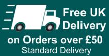Free UK Delivery on orders over £50